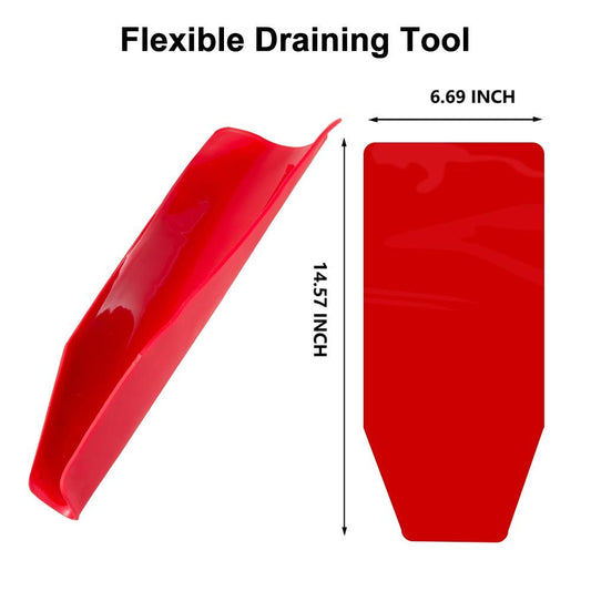 Cyantor Flexible Oil Drain Tool Funnel, Reusable Oil Filter Funnel Spill Free, Portable Flexible Draining Tool Can be Molded Into Different Shape