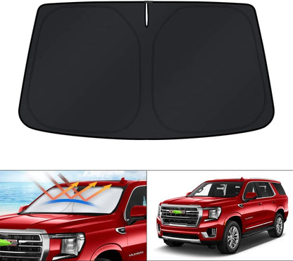 KUST Windshield Sun Shade for Toyota RAV4 2019-2022 2023 2024 2025 2026 Window Accessories Shade Sun Visor Cover Foldable Block UV Rays - Colors F
