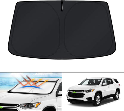 KUST Windshield Sun Shade for Toyota RAV4 2019-2022 2023 2024 2025 2026 Window Accessories Shade Sun Visor Cover Foldable Block UV Rays - Colors F