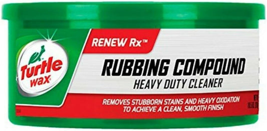 Turtle Wax T230A 10.5 Oz Rubbing Compound Heavy Duty Cleaner