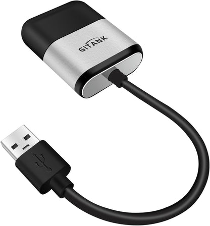 USB Bluetooth 5.3 Car Adapter Compatible for Infiniti,Nissan,GMC,Chevy,Honda,Ford,Mazda Music Interface Connector