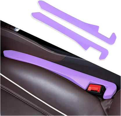 IHOTDER 2PCS Car Seat Gap Filler - Car Seat Gap Filler Organizer for Holding Phone,Key,Purse - Universal Car Gap Filler Fits Car Truck SUV Car Interior Accessories (Black/2PCS)…