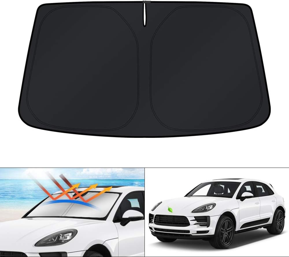 KUST Windshield Sun Shade for Toyota RAV4 2019-2022 2023 2024 2025 2026 Window Accessories Shade Sun Visor Cover Foldable Block UV Rays - Colors G