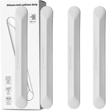 muekzu Silicone Car Door Edge Guard Trim Molding Crash Scratch Protector Scratch Guard for Car,Sedans,Truck,SUV 4PCS (Black)