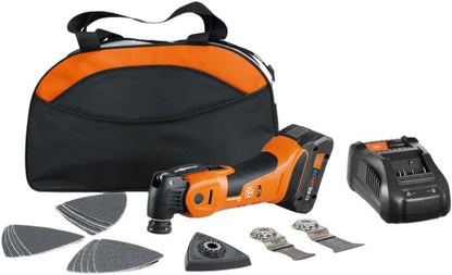 Fein Cordless MultiMaster AMM 700 1.7 Q Autoglas AS for Automotive Repairs, Windshield Removal and Car Body Work - QuickIn System, AMPShare/Bosch 18V Battery Compatible - 71293762090