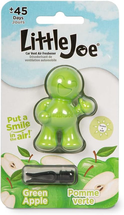 Little Joe 96401 New Car Scent Car Air Freshener Vent Clip, Fights Odors for up to 45 Days, Long-Lasting Freshness, Cute Car Odor Eliminator, Pack of 1