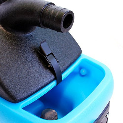 Mytee - S-300H Tempo Heated Extractor is a sub-compact machine, but a full-size performer, Blue/Black