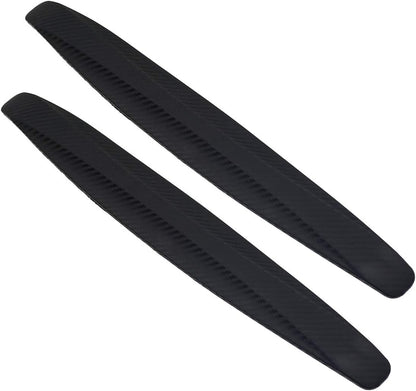 BokWin 4-Packs Black Anti-Collision Patch Bumper Guard Strip Anti-Scratch Bumper Protector Trim Universal for Cars SUV Pickup Truck