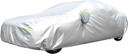 Car Cover, SUV Waterproof Car Covers for Automobiles All Weather Season UV Hail Protection Snowproof Full Car Cover, Outdoor Full Cover Universal Fit SUV Up to 190’’
