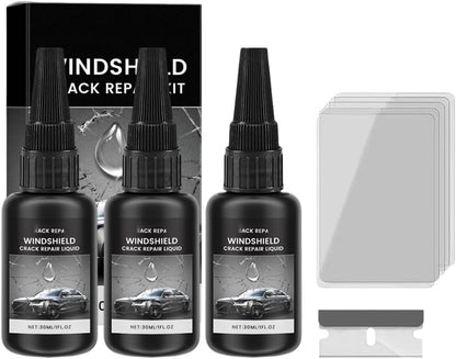 Car Windshield Chip Repair Kit, 2026 New Glass Crack Repair Kit, Glass Repair Liquid, Quick Windshield Repair for Chips and Cracks,All Crack Types Windshield Repair Kit (1Pcs)