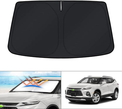 KUST Windshield Sun Shade for Toyota RAV4 2019-2022 2023 2024 2025 2026 Window Accessories Shade Sun Visor Cover Foldable Block UV Rays - Colors F