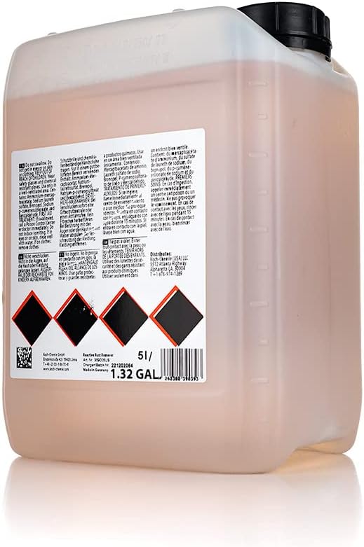 KOCHCHEMIE - Reactive Rust Remover - pH Neutral Cleaner; Use for Rust, Metal Particles, Burnt-in Brake Dust and Other Pollutants; Gentle Formula (500 milliliters)