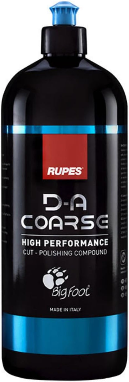 RUPES 9.DAFINE250 Pack of 1 250 ml Yellow D-A Fine High Performance Polishing Compound for Car Detailing & Removing Scratches| Removes Fine Defects | Micro-Abrasive Technology | Removes Swirl Marks