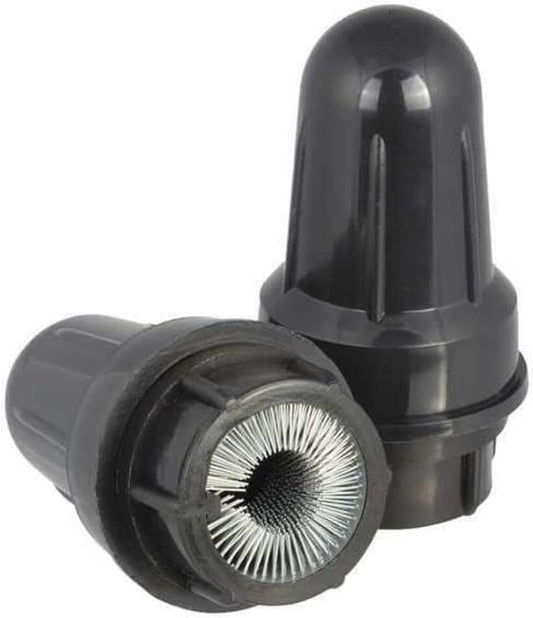 Steelman Battery Post Terminal Cleaner for Automotive and Marine Batteries, Steel Bristle Brush for Top and Side Terminals, Storage Cover Included
