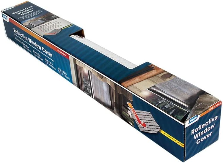 Camco 45164 62" x 30" SunShield Reflective Window Cover