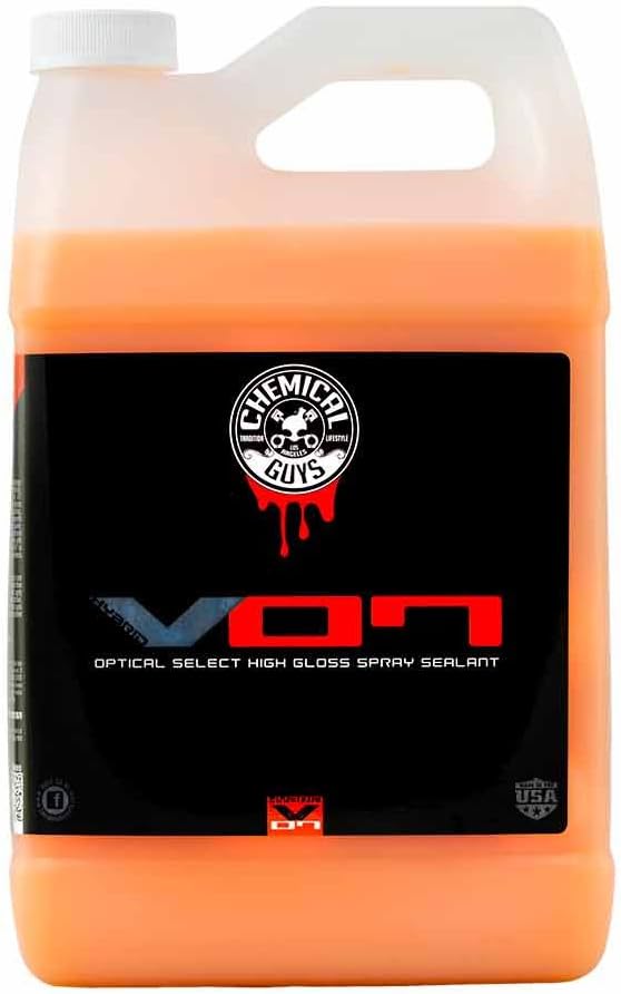 Chemical Guys WAC_808_16 Hybrid V7 Optical Select High Gloss Spray Sealant & Quick Detailer (Safe for All Finishes Including Ceramic Coatings), 16 fl oz, Orange Scent