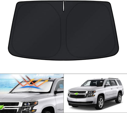 KUST Windshield Sun Shade for Toyota RAV4 2019-2022 2023 2024 2025 2026 Window Accessories Shade Sun Visor Cover Foldable Block UV Rays - Colors B