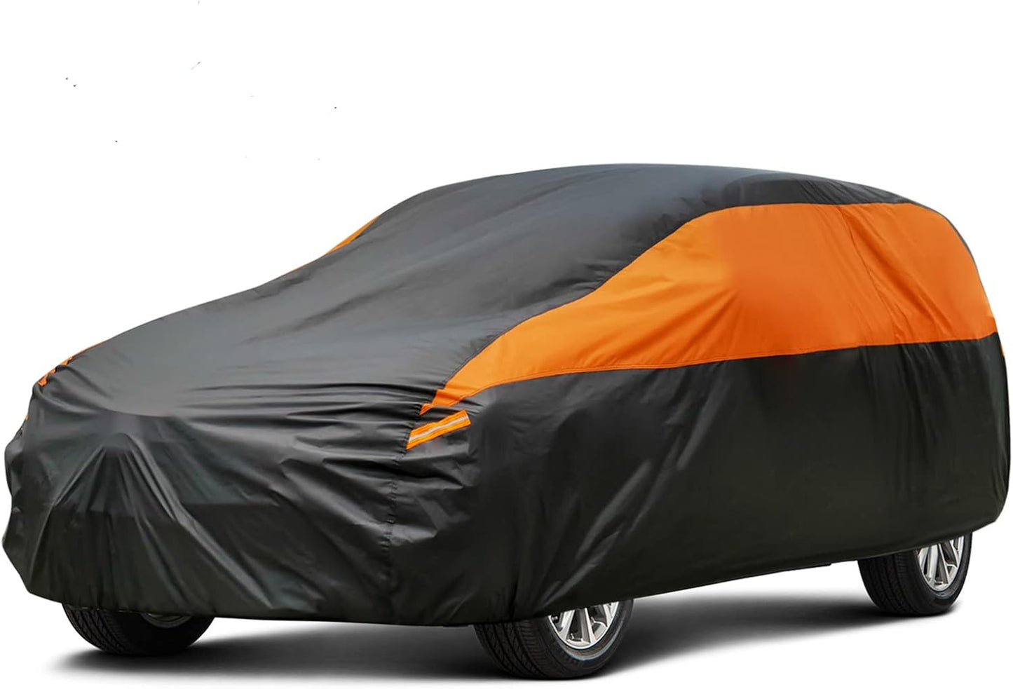 GUNHYI Car Cover for Automobiles All Weather Waterproof, Universal Fit Sedan Ford Mustang, Chevy Camaro/Malibu, Kia Optima, Hyundai Sonata, Nissan Altima, Volkswagen Passat, Tesla Model 3 etc.