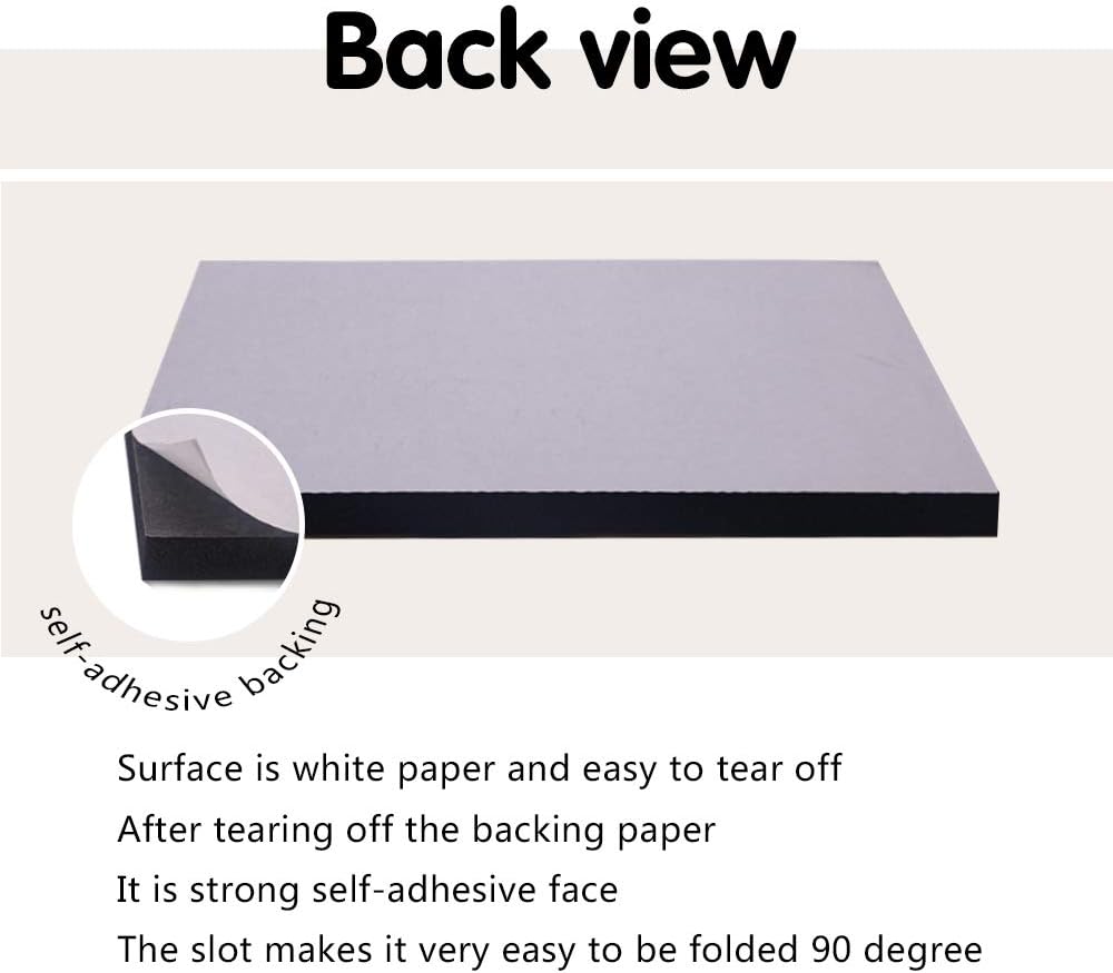 Garage Wall Protector Foam Wall Column Guard for Parking Garages - Reflective Edge Protector - 4 Pack Pole Guard - Wall Edge and Bumpers Guards