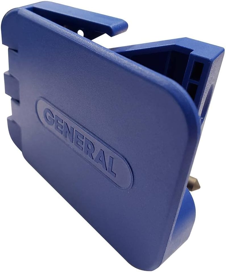 General Tools 7902 4-in-1 Car Escape Tool - Window Breaker, Seat Belt Cutter, Flashing Hazard Light, LED Flashlight