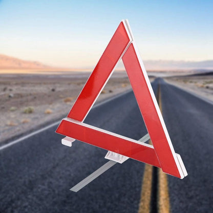 Dot Warning Triangle, Foldable Car Reflective Safety Triangle Sign Emergency Breakdown Warning Board Car Stop Sign Roadside Emergency Warning Triangle emergency car reflectors