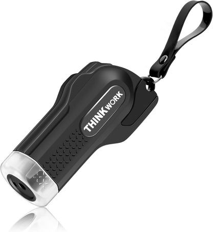 THINKWORK Car Safety Hammer, 3-in-1 Emergency Escape Tool with One Second Window Breaker and Seat Belt Cutter, Safety Emergency Car Escape Tool for Car, Office, Home, Black