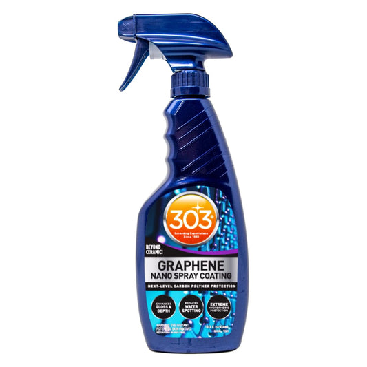 303 Products Graphene Nano Spray Coating for Cars, Advanced Graphene Coating Spray – Enhances Gloss & Depth, Water Repellent, UV Protection, Helps Prevent Scratches, 15.5 oz