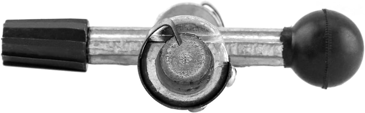 QWORK Battery Post Cleaner, 1 Pack 4-Way Battery Terminal Post Scraper Cleaning Tool for Removing Dirt Corrosion