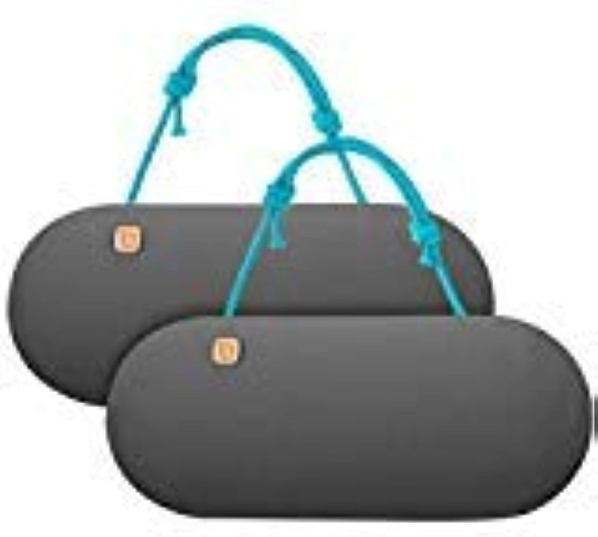 PURGGO Car Air Freshener - Lasts 365+ Days No Chemicals 100% Activated Bamboo Charcoal Fragrance-Free Deodorizer, Natural Auto Odor Eliminator, Purifier, Neutralizer, Absorb Smoke Smell