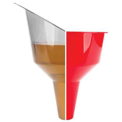 Performance Tool W4053 Clear View Easy-Fill Funnel Set (3 Pieces) - Versatile Liquid Filling Solutions