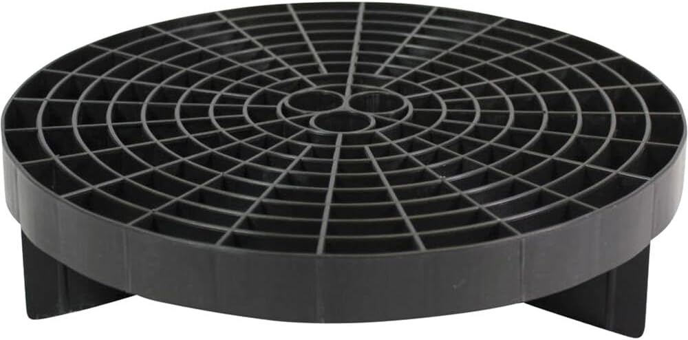HI-TECH Guard Insert for Car Wash Buckets – Traps Dirt & Debris to Prevent Swirls – Durable Plastic Fits 5 Gallon Buckets – 10.4"x2.5"
