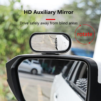 Blind Spot Mirror for Car 2 Pack, Adjustable Convex Wide-Angle Blindspot Mirrors, 360° Rotatable Small Stick-On Blind Side Mirror for Cars, SUVs & Trucks