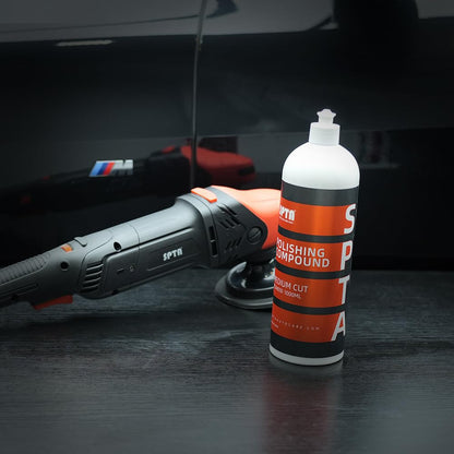 Mix Polishing Compound, SPTA 4.06oz (120ml) Polishing Compound Car Scratch & Swirl Remover Rubbing Compound & Finishing Polish Buffing Compound Swirl Remover for Cars Automotive Paint Correction