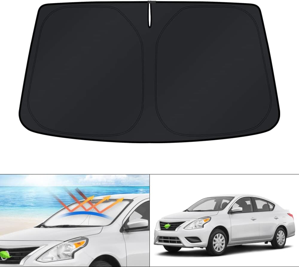 KUST Windshield Sun Shade for Toyota RAV4 2019-2022 2023 2024 2025 2026 Window Accessories Shade Sun Visor Cover Foldable Block UV Rays - Colors F