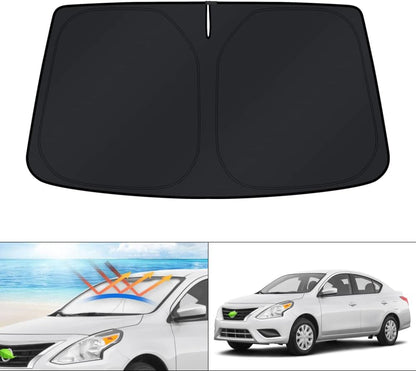 KUST Windshield Sun Shade for Toyota RAV4 2019-2022 2023 2024 2025 2026 Window Accessories Shade Sun Visor Cover Foldable Block UV Rays - Colors F