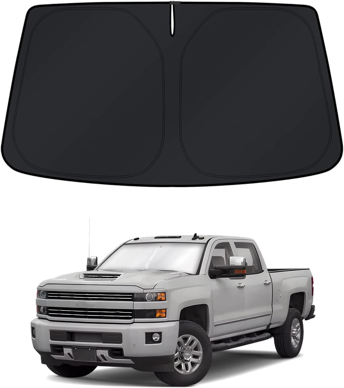 KUST Windshield Sun Shade for Toyota RAV4 2019-2022 2023 2024 2025 2026 Window Accessories Shade Sun Visor Cover Foldable Block UV Rays - Colors C