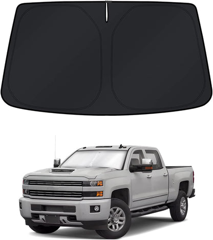 KUST Windshield Sun Shade for Toyota RAV4 2019-2022 2023 2024 2025 2026 Window Accessories Shade Sun Visor Cover Foldable Block UV Rays - Colors C