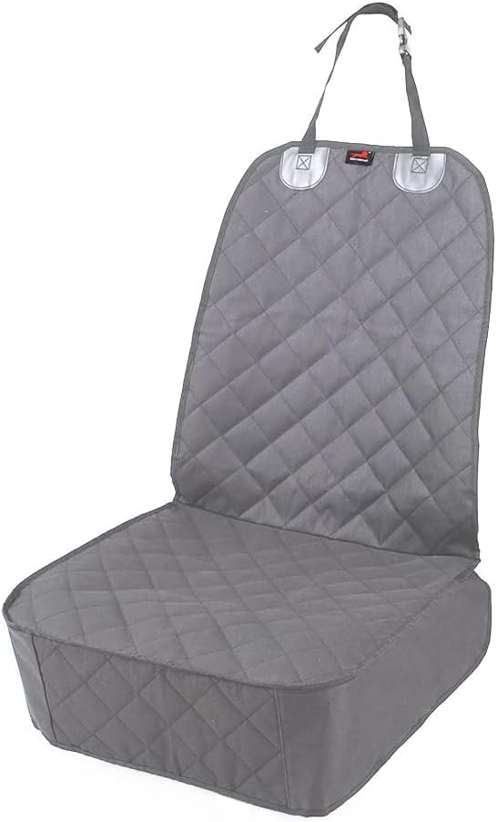 HONEST OUTFITTERS Dog Car Seat Cover, Pet Front Cover for Cars, Trucks, and Suv's - Waterproof & Nonslip Dog Seat Cover,(Front Seat)