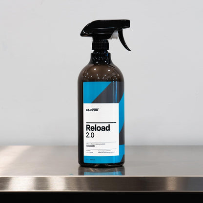 CARPRO Reload 2.0 Spray Sealant, Silica + Siloxane Ceramic Spray for Ceramic Coating, Super Hydrophobic, Self-Cleaning: Improved Gloss, Slickness, Water Spot & Chemical Resistance - 500mL (17oz)
