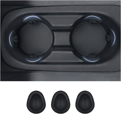 2026 Latest Car Cup Holder Insert/Holder Position Limiter - Anti Shake Silicone Car Coasters Bottle Stabilizers with Self-Adhesive - Car Must Haves Cup Holder Inserts for Car Truck SUV (6PCS)