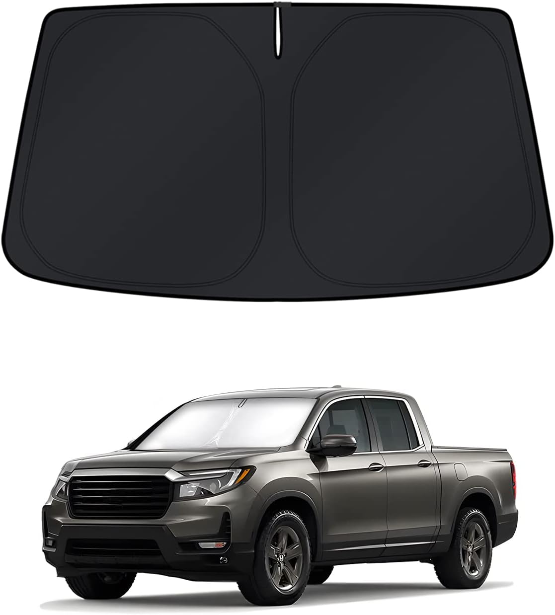 KUST Windshield Sun Shade for Toyota RAV4 2019-2022 2023 2024 2025 2026 Window Accessories Shade Sun Visor Cover Foldable Block UV Rays - Colors D