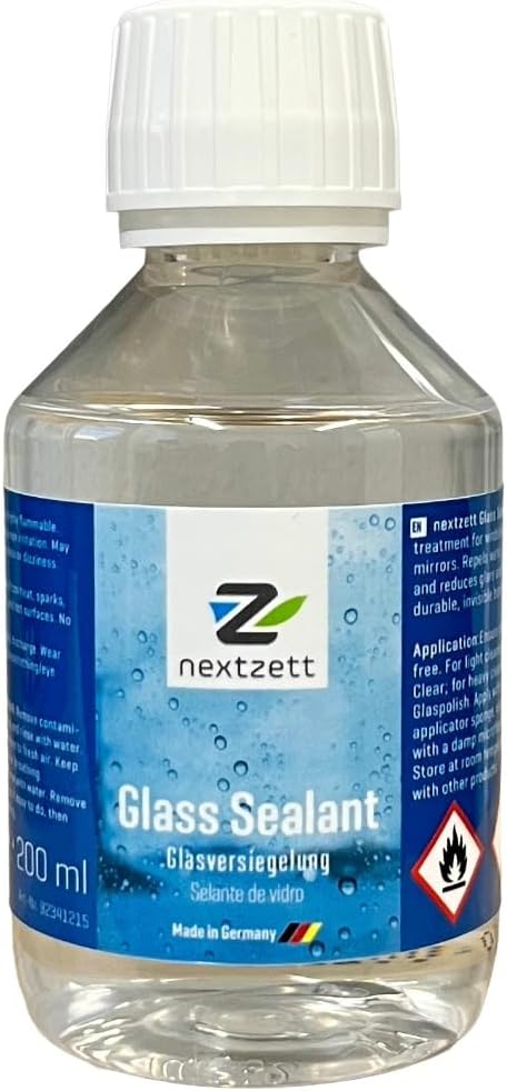 Glass Sealant for Windshield, Water Repellent Coating, Improves Visibility in Rain, 6 Month Protection, 6.8 oz