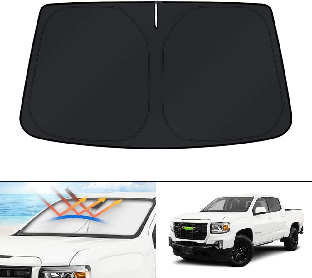 KUST Windshield Sun Shade for Toyota RAV4 2019-2022 2023 2024 2025 2026 Window Accessories Shade Sun Visor Cover Foldable Block UV Rays - Colors D