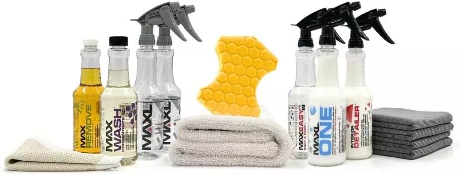 MAXLONE™ 20oz Car Spray with Triphene®, Quick Spray & Wipe All Purpose Waterless Detailer, Better Than Any Car Detailing Kit - Clean, Shine, Protect Paint, Glass, Wheels, and Trim Without Pre-Washing
