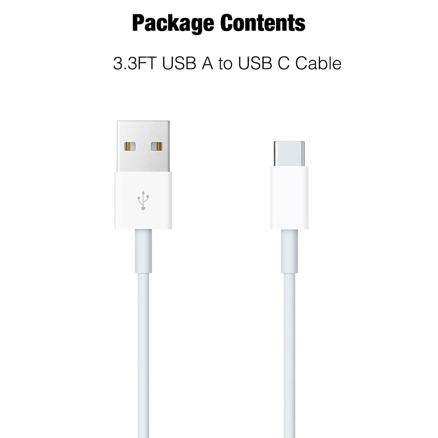 Car Carplay Cable for iPhone 17/16/15, USB A to USB C Cable Compatible for iPhone 17/16,17Air, 17/16/15 Pro Max,17E/16E/Plus, iPad 10th/11 Gen,iPad Pro 12.9,Air 5th/4th Charger Cord,Car Charging Cable