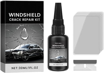 Car Windshield Chip Repair Kit, 2026 New Glass Crack Repair Kit, Glass Repair Liquid, Quick Windshield Repair for Chips and Cracks,All Crack Types Windshield Repair Kit (1Pcs)