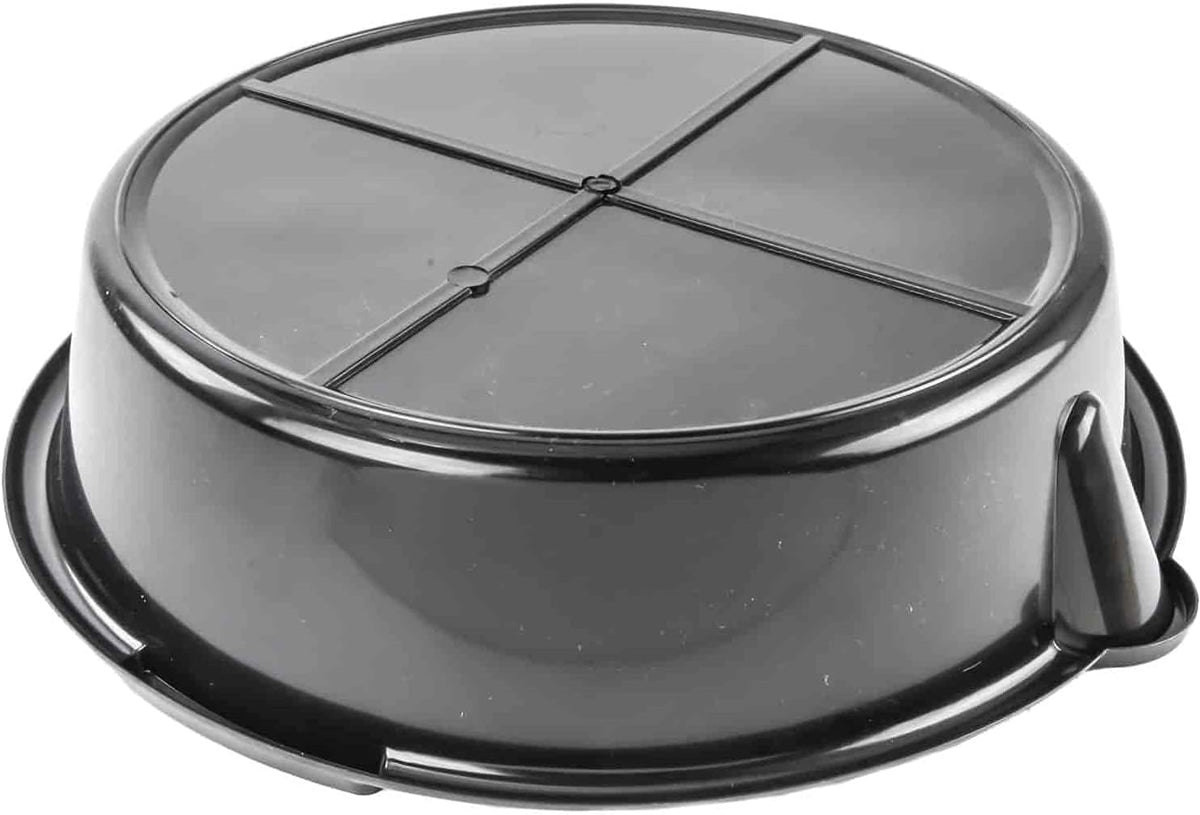 JEGS Drain Pan | 7 Quart Capacity | 13.5in.x 11in.x 4in.| Black | Plastic | For Oil, Transmission & Differential Fluid, And Coolant Collection As Well As Other Uses