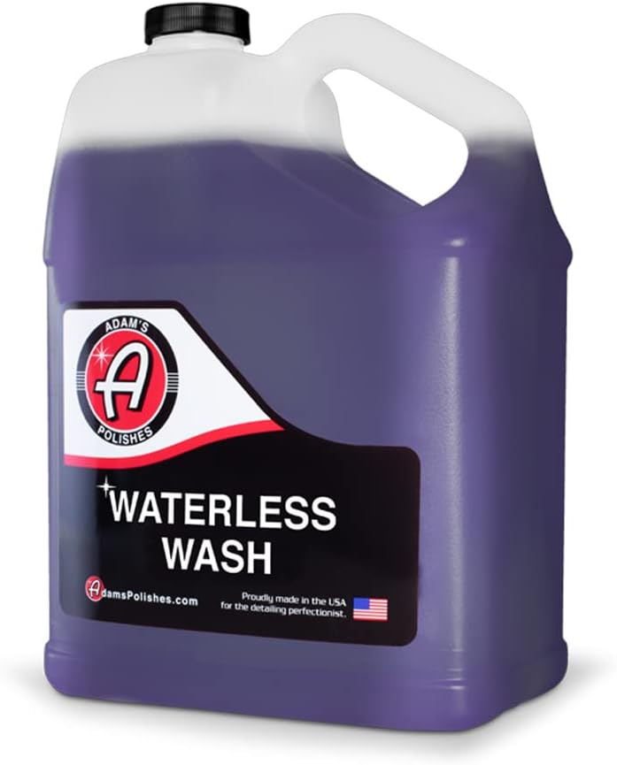 Adam's Polishes Waterless Wash (16oz) - Car Cleaning Car Wash Spray for Car Detailing | Safe Ultra Slick Lubricating Formula, Boat, Motorcycle, RV | No Garden Hose, Wash Soap or Foam Cannon Needed