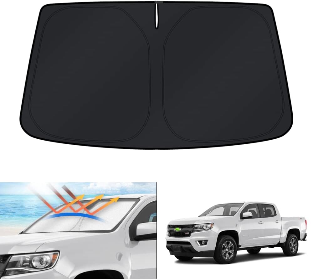 KUST Windshield Sun Shade for Toyota RAV4 2019-2022 2023 2024 2025 2026 Window Accessories Shade Sun Visor Cover Foldable Block UV Rays - Colors C