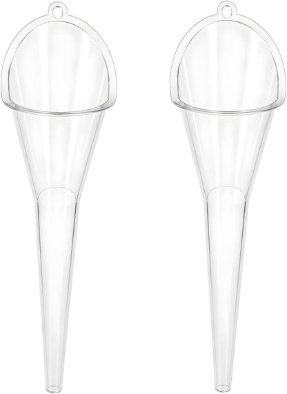 Oil Funnel, Multi-Purpose Plastic Long Neck Oil Funnel, Automotive Use Funnels for Filling Oils Lubricants Water Diesel, Kitchen Funnels for Filling Bottles Jars (Black)